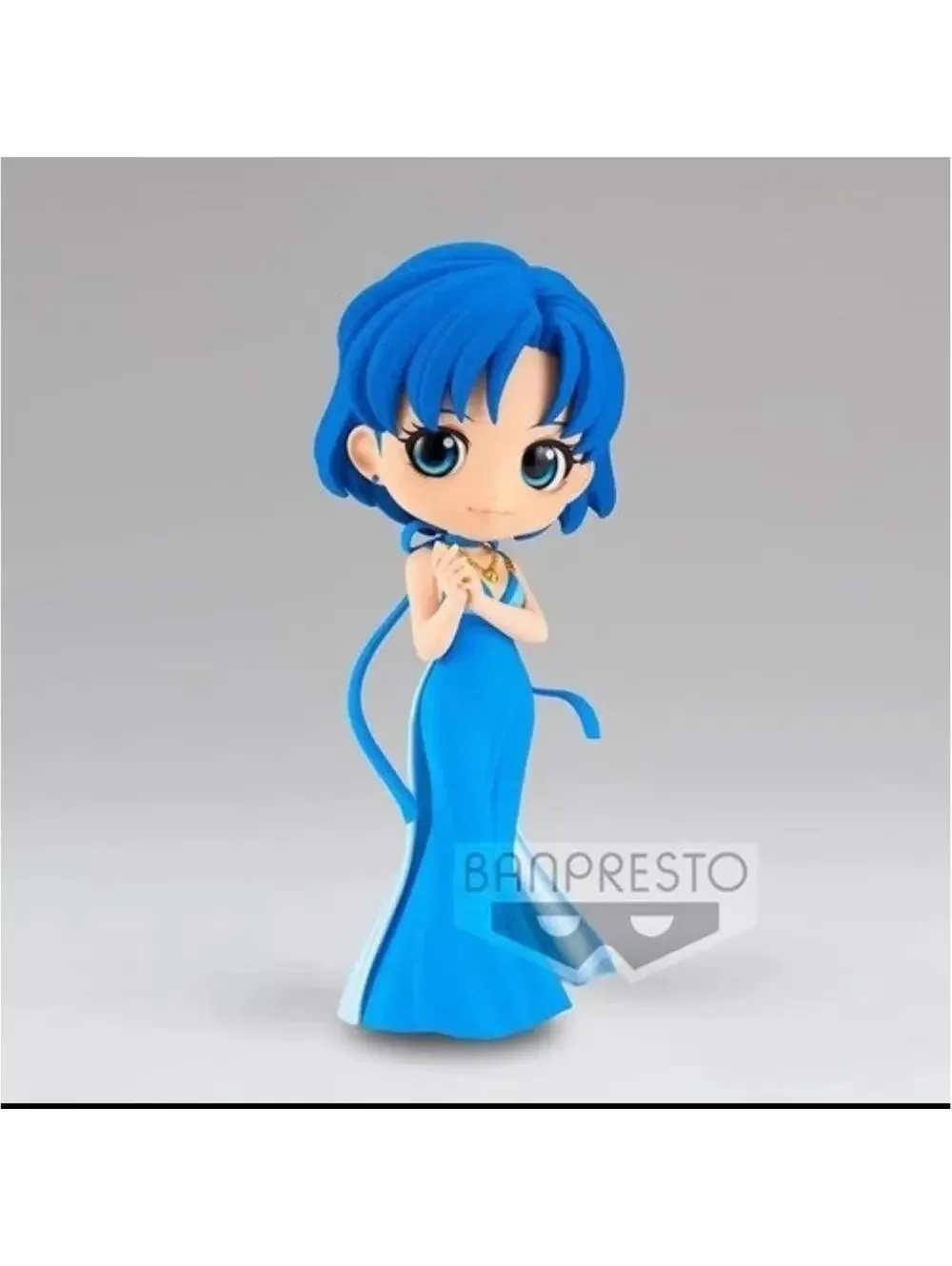 Banpresto Sailor Moon Eternal Ami Mizuno Figure Blue New Q Posket Movie Version